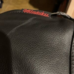 Milwaukee leather motorcycle jacket heavy !!